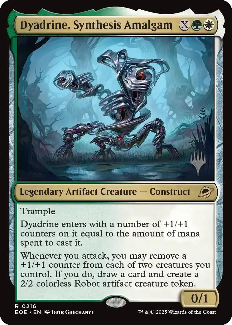 Image for Dyadrine, Synthesis Amalgam (216) (PPEOE) - Magic: The Gathering