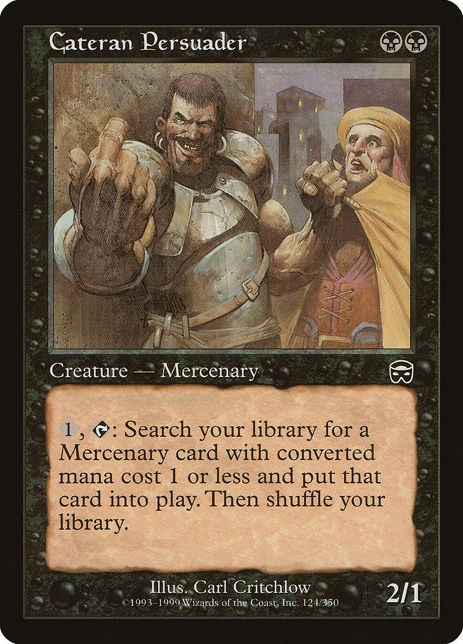 Image for Cateran Persuader (124) (MMQ) - Magic: The Gathering