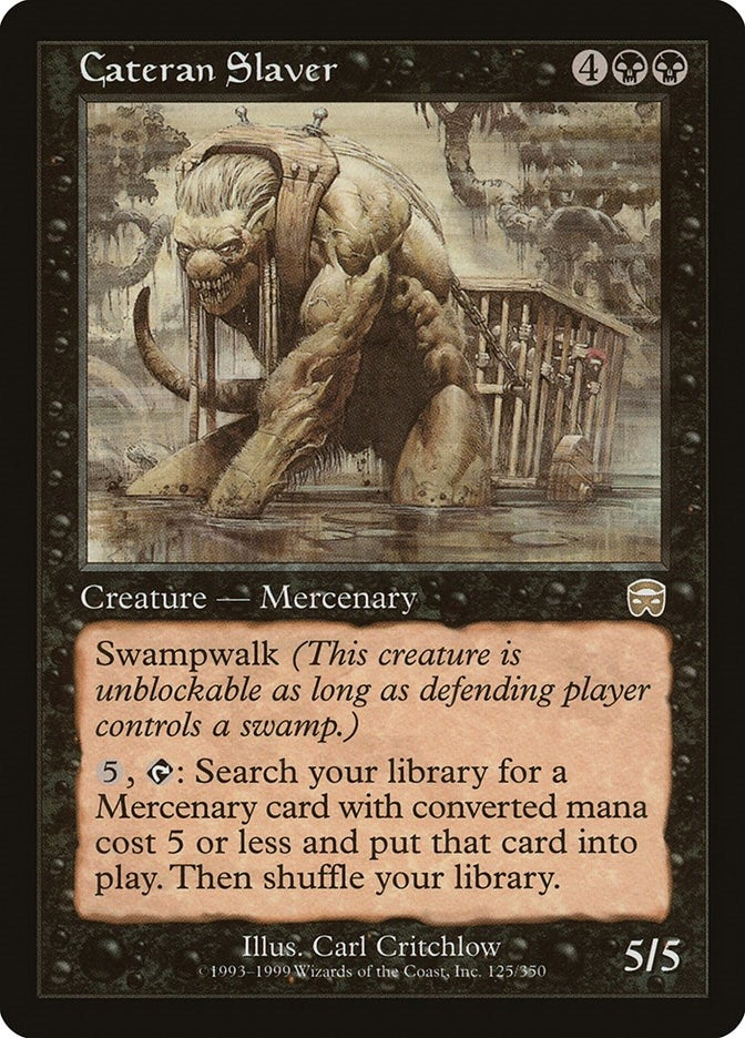 Image for Cateran Slaver (125) (MMQ) - Magic: The Gathering
