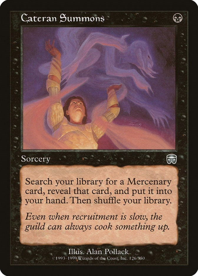 Image for Cateran Summons (126) (MMQ) - Magic: The Gathering
