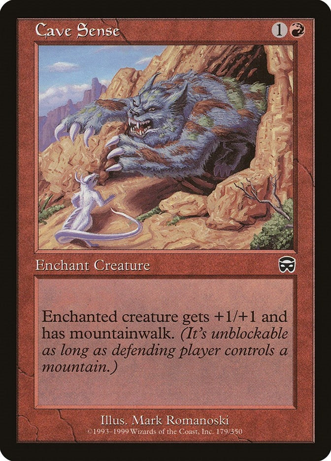 Image for Cave Sense (179) (MMQ) - Magic: The Gathering