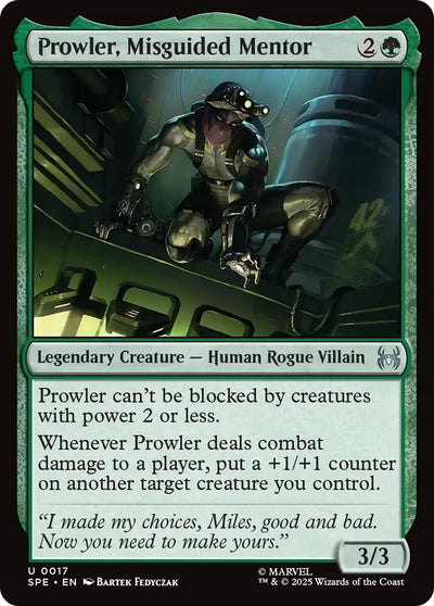 Prowler, Misguided Mentor (17) (SPE)