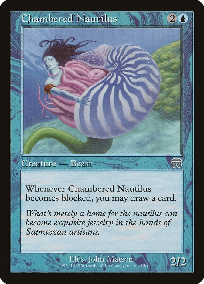 Image for Chambered Nautilus (64) (MMQ) - Magic: The Gathering