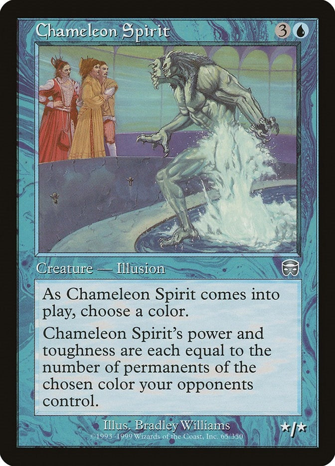 Image for Chameleon Spirit (65) (MMQ) - Magic: The Gathering