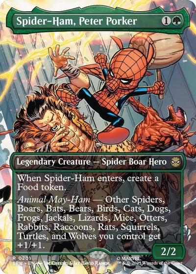 Spider-Ham, Peter Porker (Borderless) (201) (SPM)