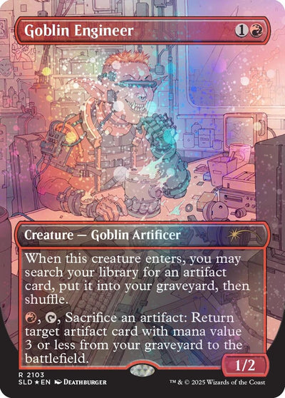 Goblin Engineer (Galaxy Foil) (2103) (SLD)