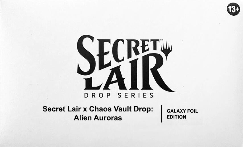 Image for Secret Lair x Chaos Vault Drop: Alien Auroras (Galaxy Foil) - Magic: The Gathering