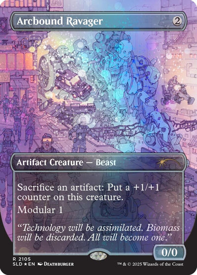 Arcbound Ravager (2105) (Galaxy Foil) (2105) (SLD)