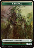 Image for Elemental (0007) // Golem (0014) Double-Sided Token (7 // 14) (EOC) - Magic: The Gathering