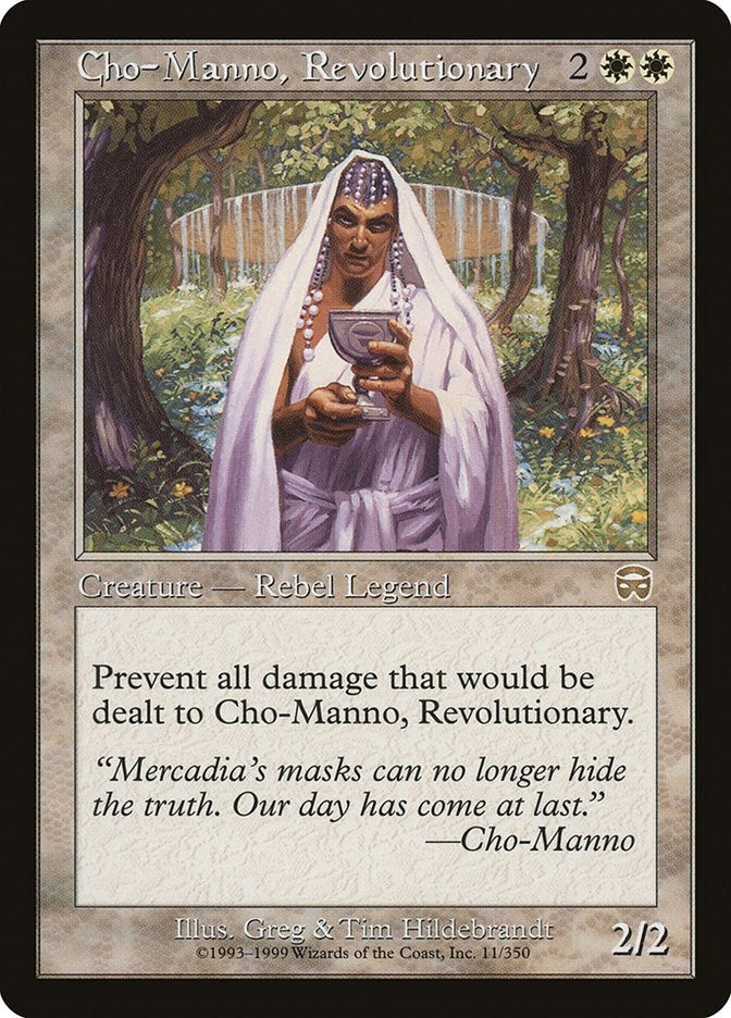 Image for Cho-Manno, Revolutionary (11) (MMQ) - Magic: The Gathering