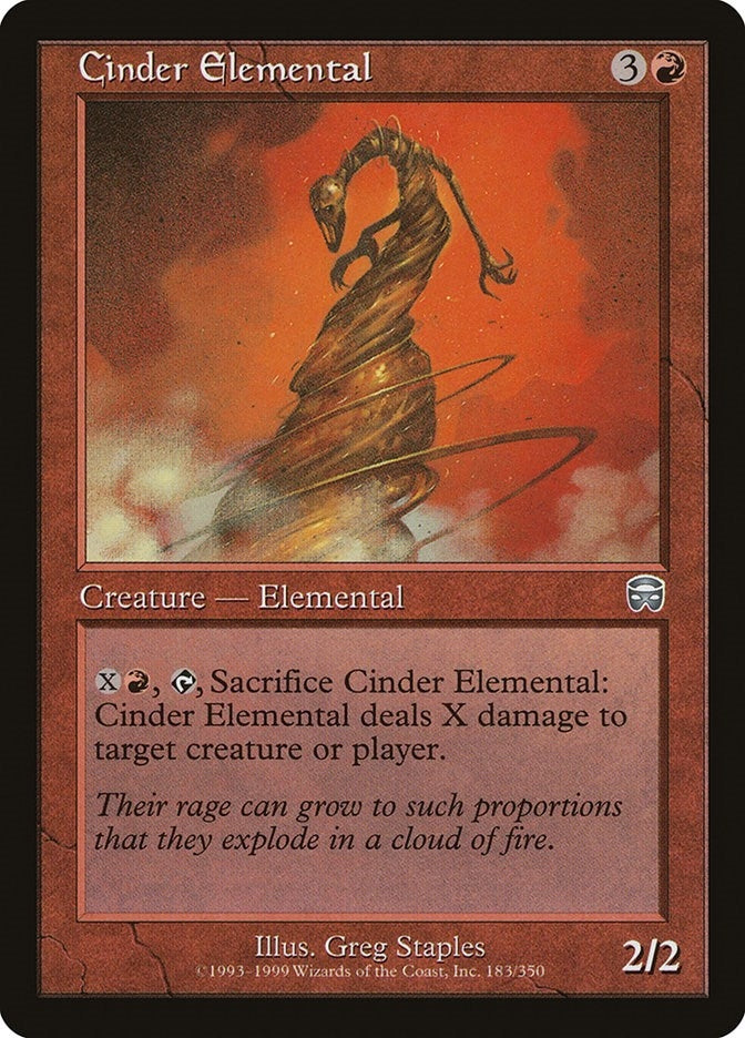 Image for Cinder Elemental (183) (MMQ) - Magic: The Gathering