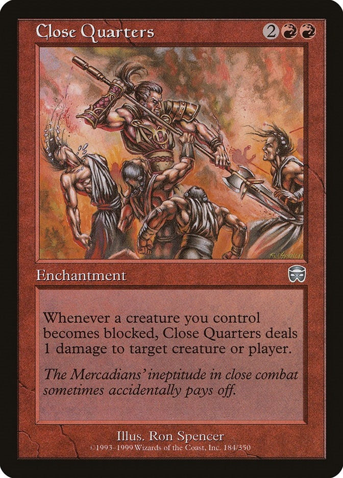 Image for Close Quarters (184) (MMQ) - Magic: The Gathering