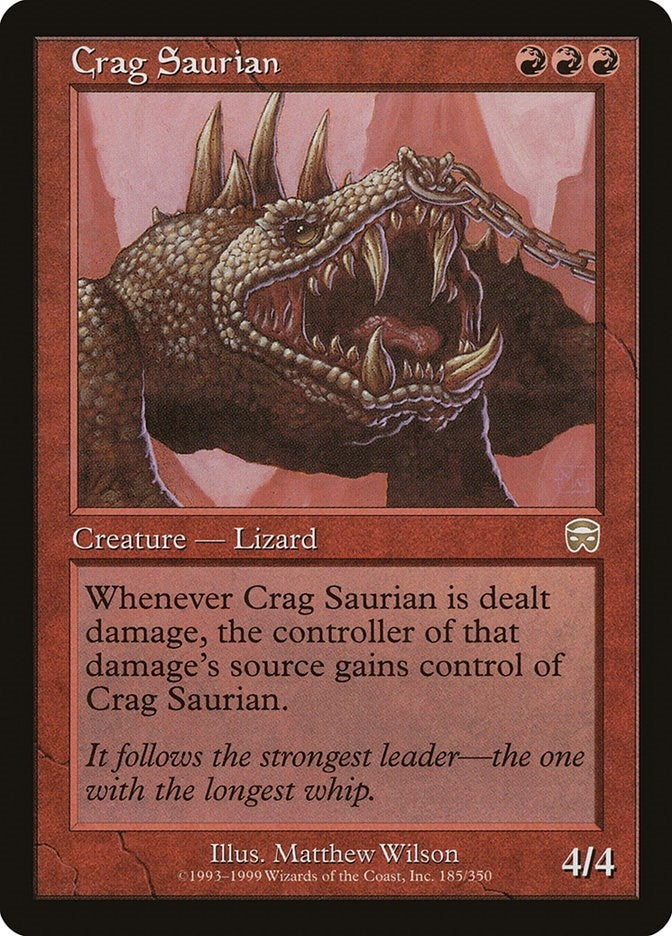 Image for Crag Saurian (185) (MMQ) - Magic: The Gathering