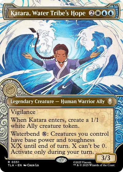 Katara, Water Tribe's Hope (Showcase) (351) (TLA)