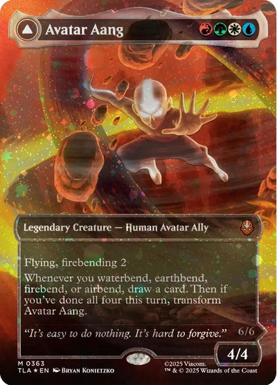 Avatar Aang (Raised Foil) (363) (TLA)