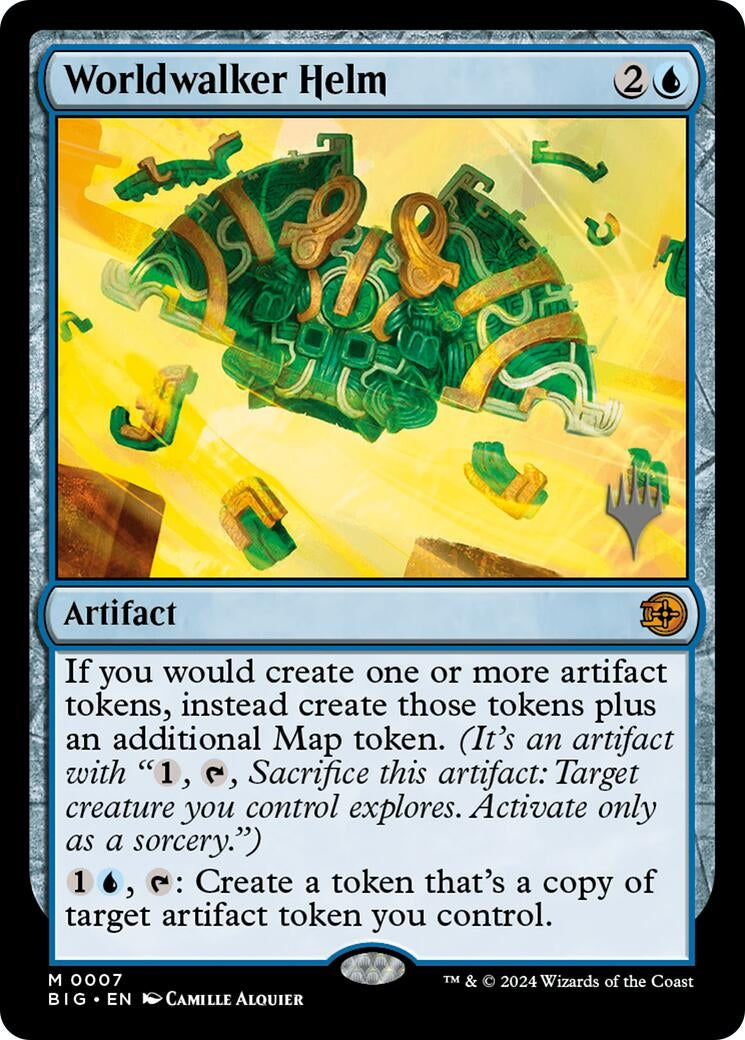 Image for Worldwalker Helm (7) (PPEOE) - Magic: The Gathering