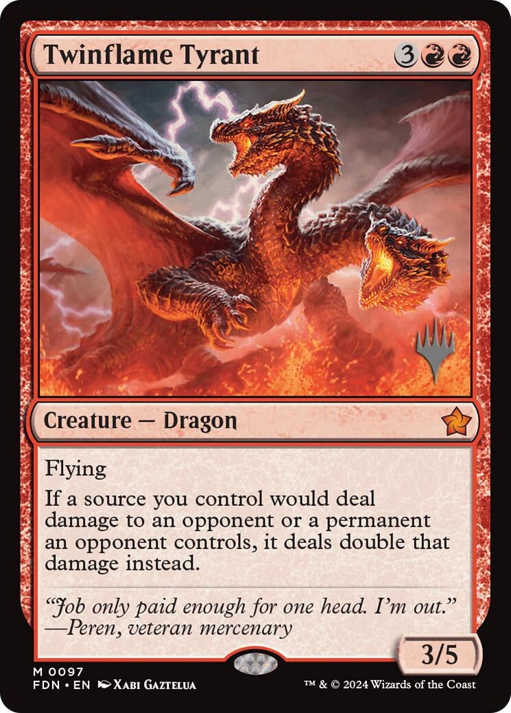 Image for Twinflame Tyrant (97) (PPEOE) - Magic: The Gathering