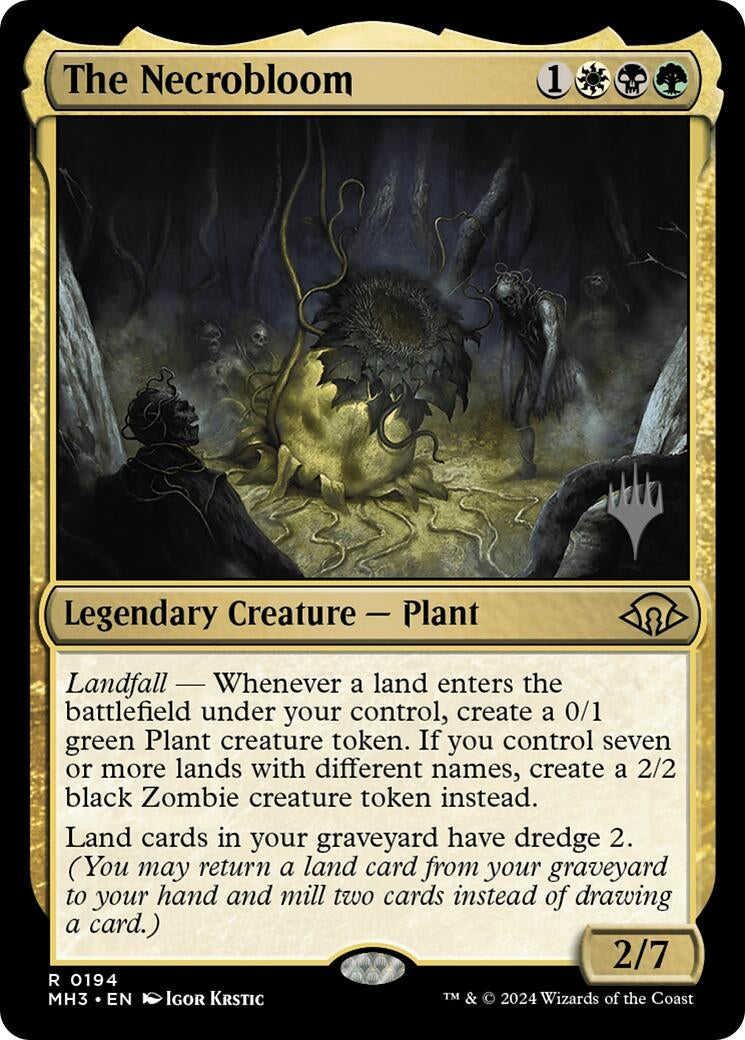 Image for The Necrobloom (194) (PPEOE) - Magic: The Gathering
