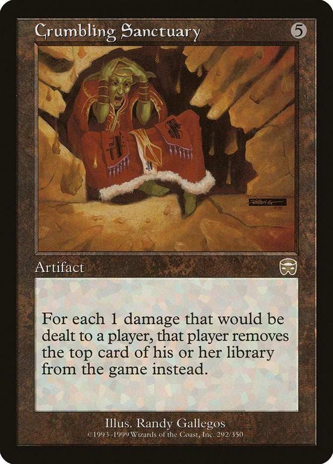 Image for Crumbling Sanctuary (292) (MMQ) - Magic: The Gathering