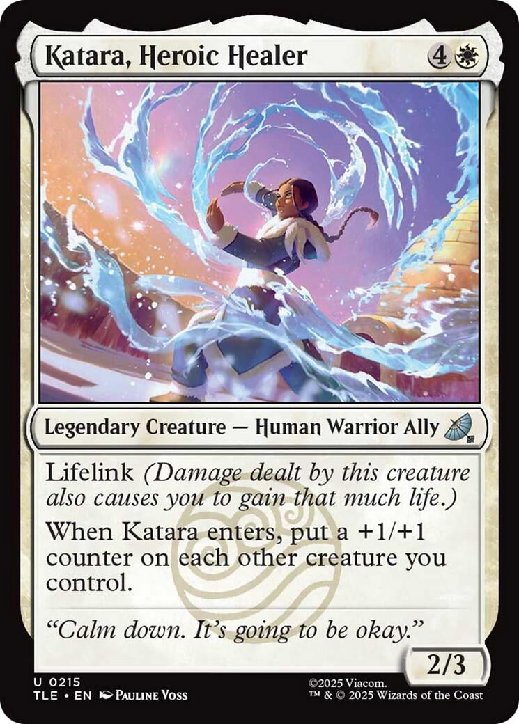 Image for Katara, Heroic Healer (0215) (215) (TLE) - Magic: The Gathering