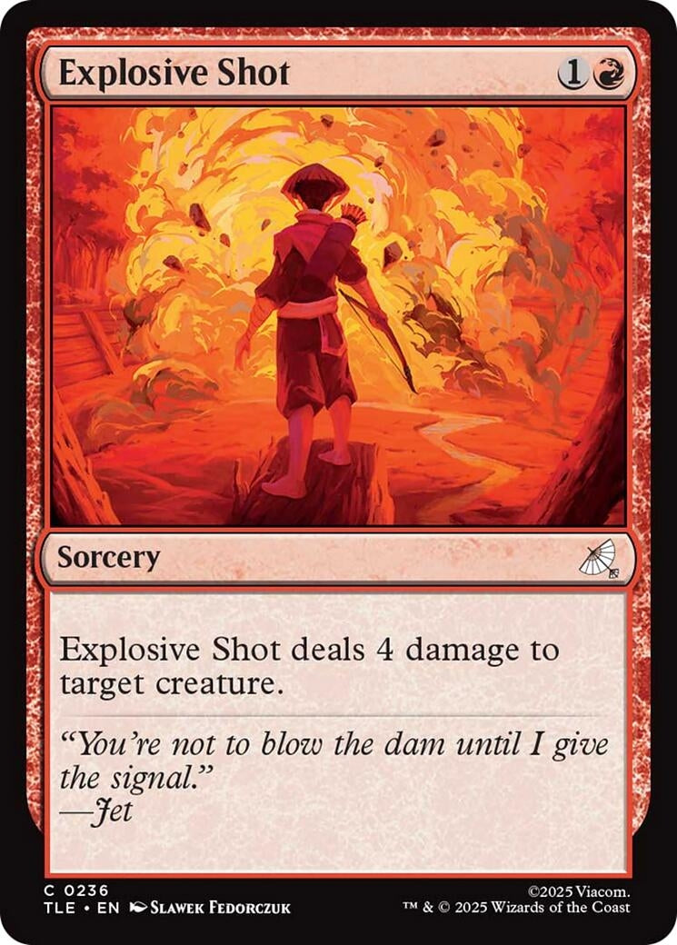 Image for Explosive Shot (0236) (236) (TLE) - Magic: The Gathering