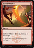 Image for Zuko's Offense (0247) (247) (TLE) - Magic: The Gathering