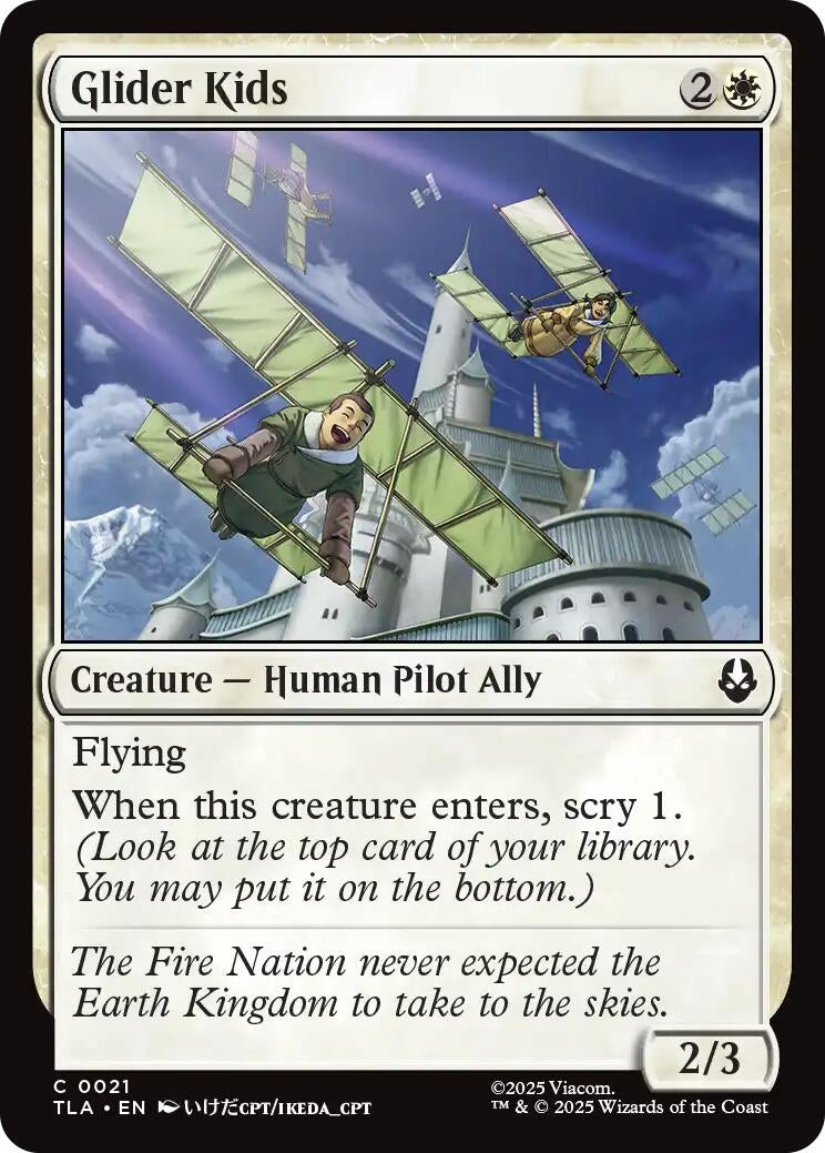 Image for Glider Kids (21) (TLA) - Magic: The Gathering