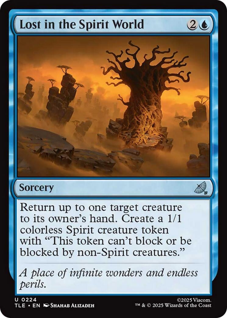 Image for Lost in the Spirit World (224) (TLE) - Magic: The Gathering