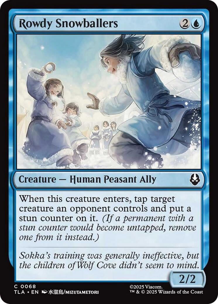 Image for Rowdy Snowballers (68) (TLA) - Magic: The Gathering