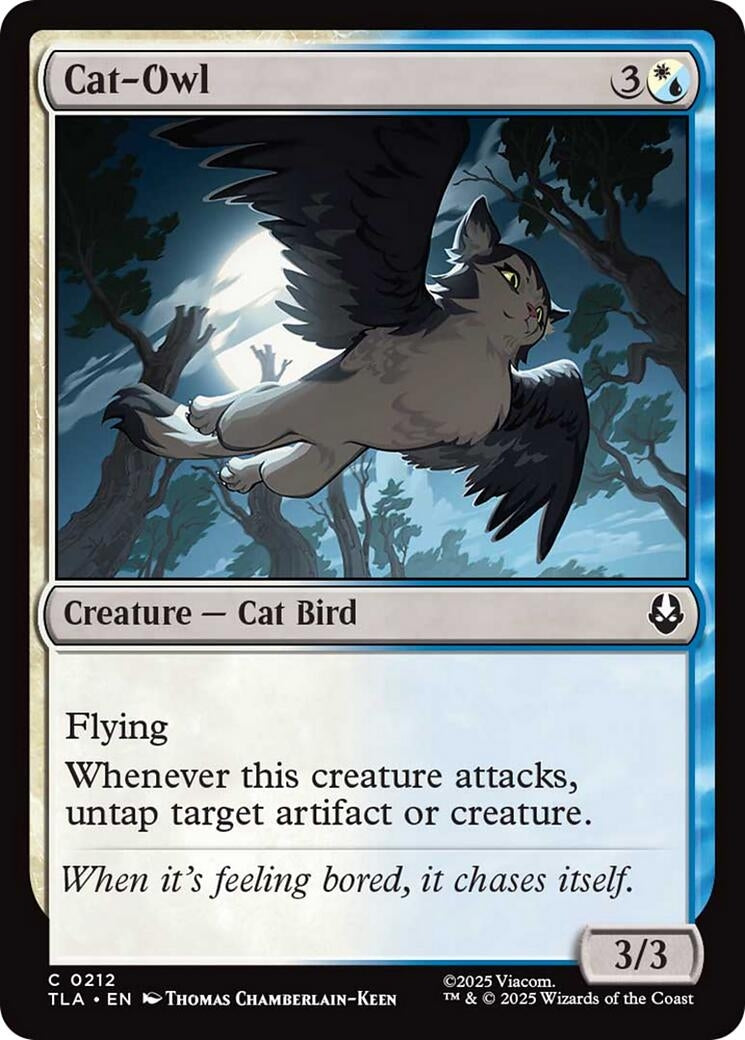 Image for Cat-Owl (212) (TLA) - Magic: The Gathering
