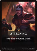 Image for Attacking Theme Card (5) (TLA) - Magic: The Gathering