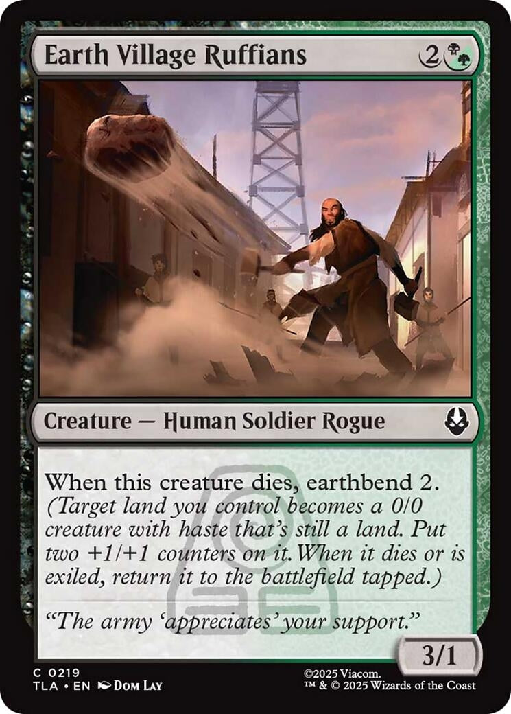 Image for Earth Village Ruffians (219) (TLA) - Magic: The Gathering