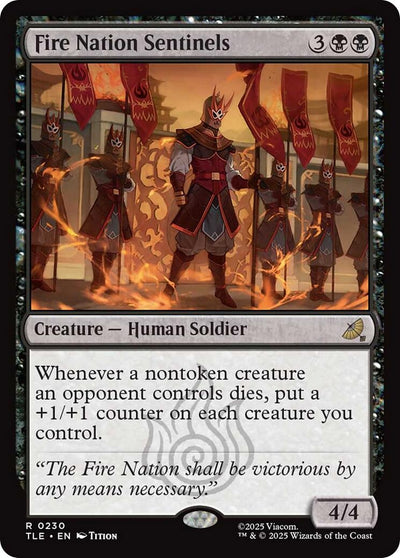 Fire Nation Sentinels (230) (TLE)