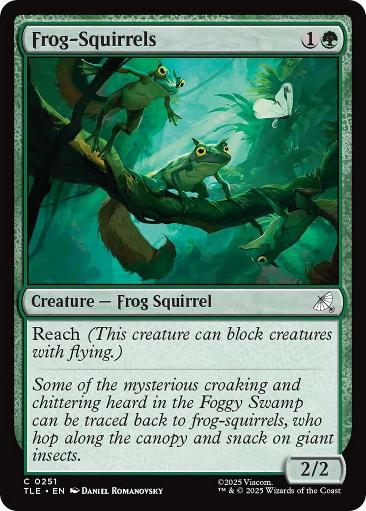 Image for Frog-Squirrels (251) (TLE) - Magic: The Gathering