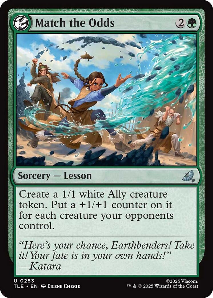Image for Match the Odds (253) (TLE) - Magic: The Gathering