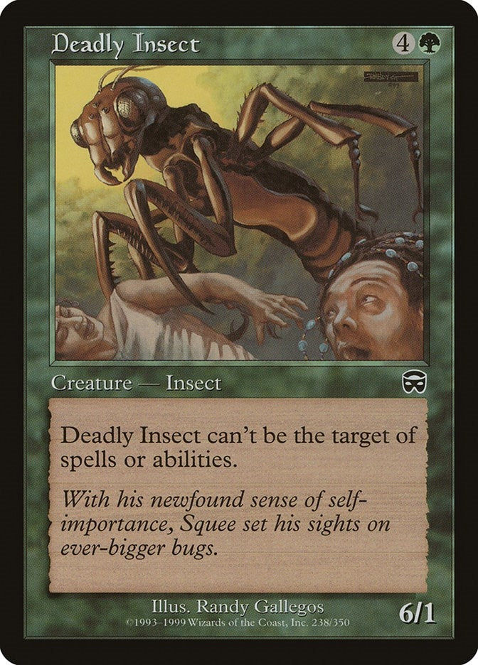 Image for Deadly Insect (238) (MMQ) - Magic: The Gathering