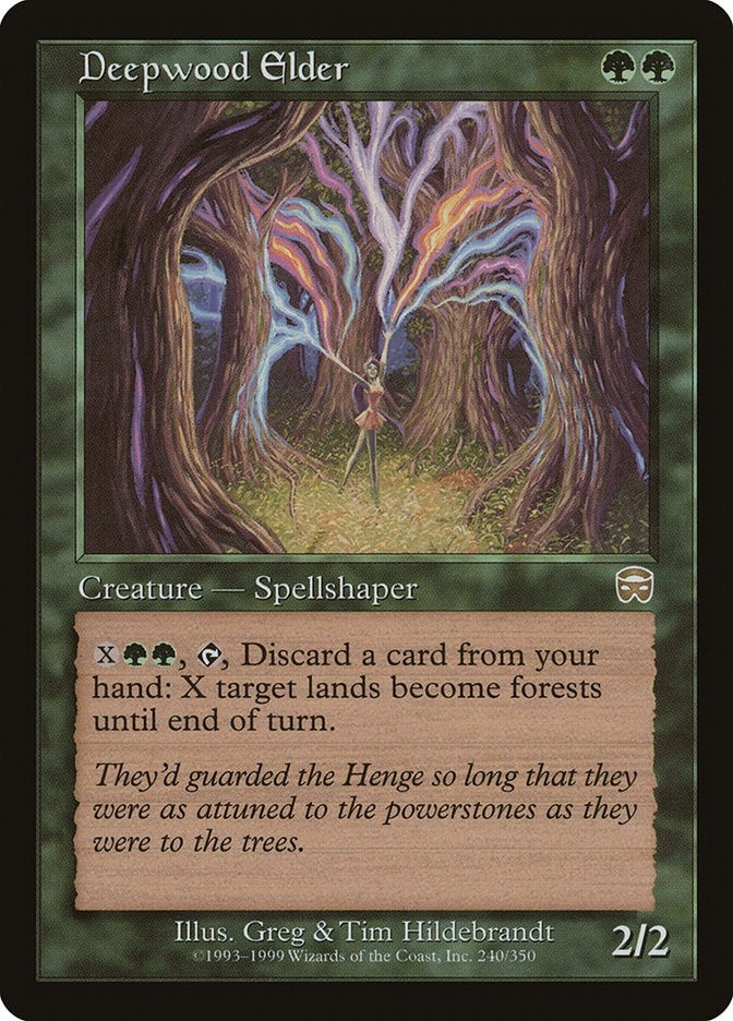Image for Deepwood Elder (240) (MMQ) - Magic: The Gathering