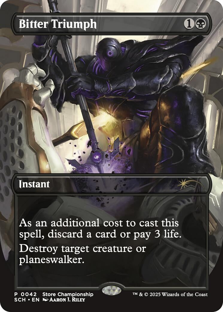 Image for Bitter Triumph (42) (GAME) - Magic: The Gathering