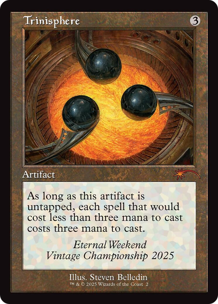 Image for Trinisphere (Retro Frame) (Eternal Weekend 2025 Promo) (2) (UMP) - Magic: The Gathering