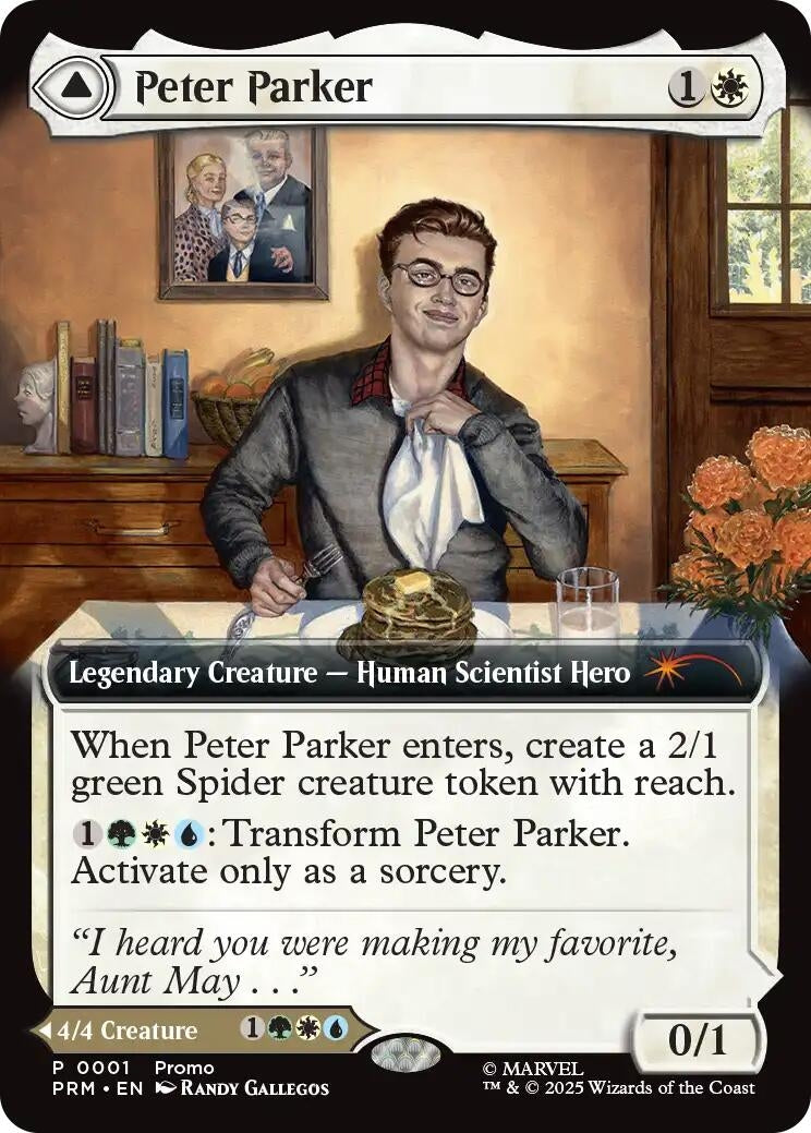 Image for Peter Parker (Extended Art) (1) (UMP) - Magic: The Gathering