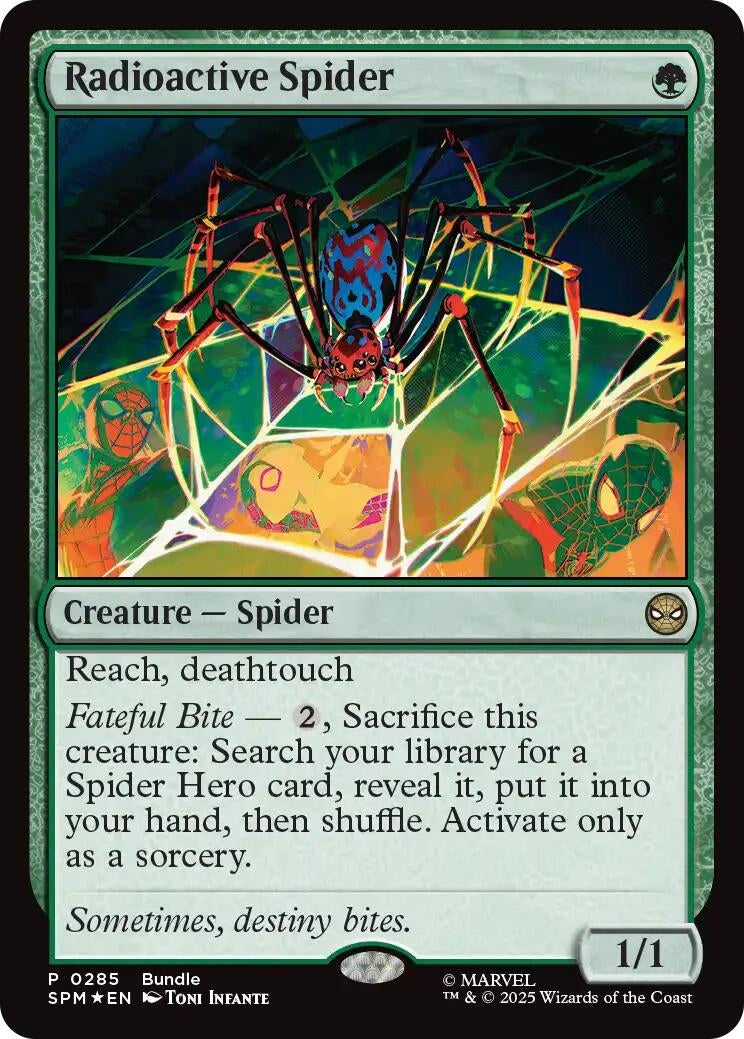 Image for Radioactive Spider (285) (UMP) - Magic: The Gathering