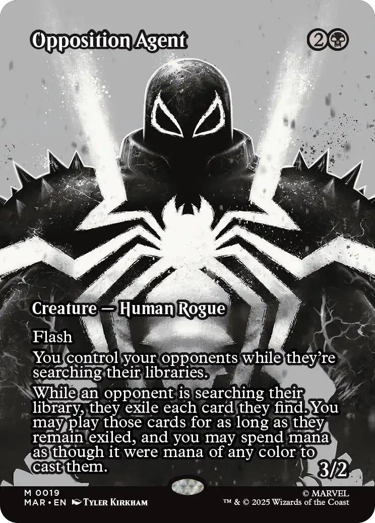 Image for Opposition Agent (Borderless) (19) (MAR) - Magic: The Gathering