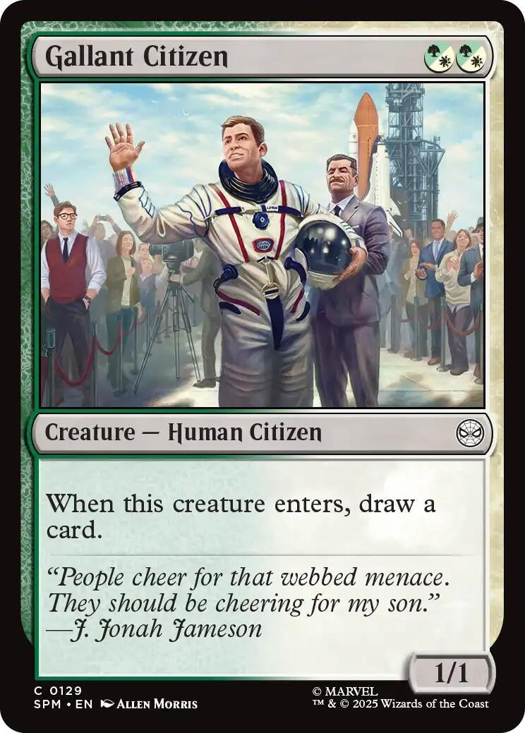 Image for Gallant Citizen (129) (SPM) - Magic: The Gathering
