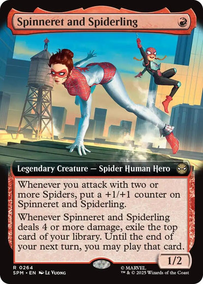 Spinneret and Spiderling (Extended Art) (264) (SPM)