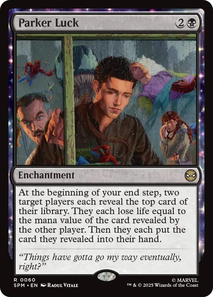 Image for Parker Luck (60) (SPM) - Magic: The Gathering