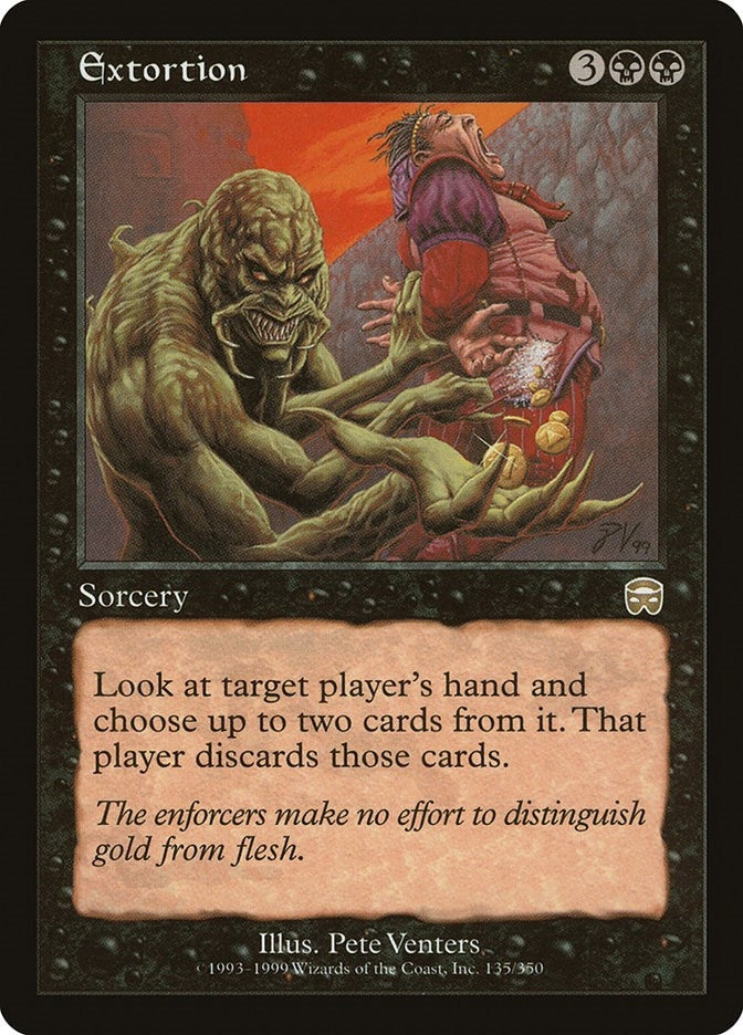 Image for Extortion (135) (MMQ) - Magic: The Gathering