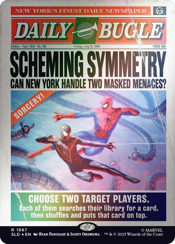 Image for Scheming Symmetry (1997) (Rainbow Foil) (1997) (SLD) - Magic: The Gathering