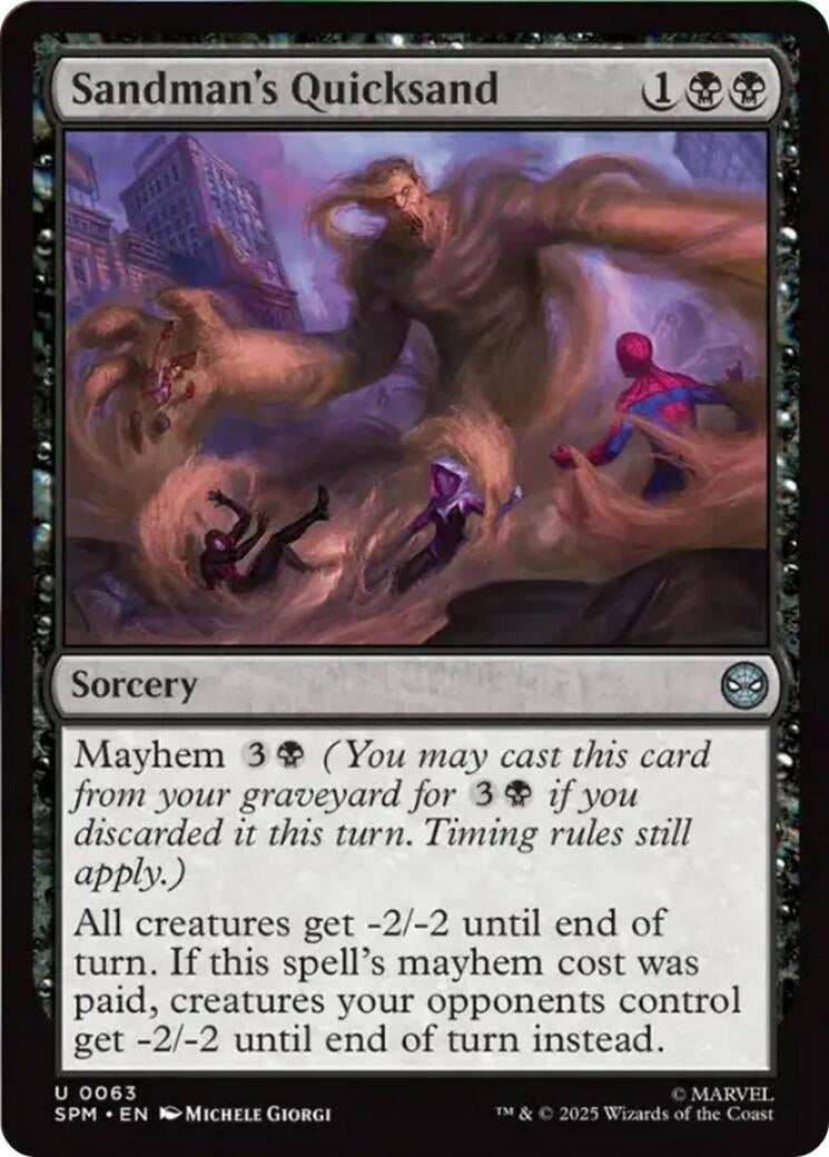 Image for Sandman's Quicksand (63) (SPM) - Magic: The Gathering