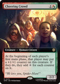 Image for Cheering Crowd (Extended Art) (270) (SPM) - Magic: The Gathering