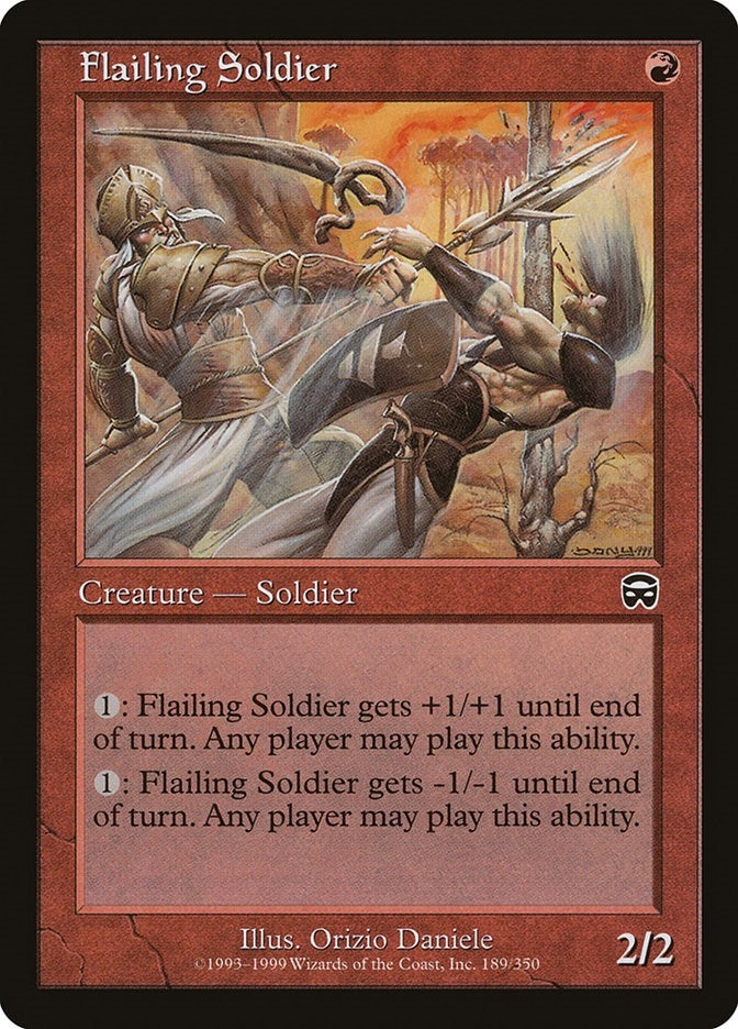 Image for Flailing Soldier (189) (MMQ) - Magic: The Gathering